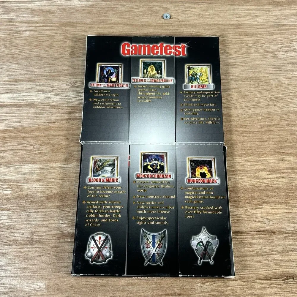 Gamefest for PC, New, 14 Forgotten Realms‎ Classics Games, Dual Jewel Sealed